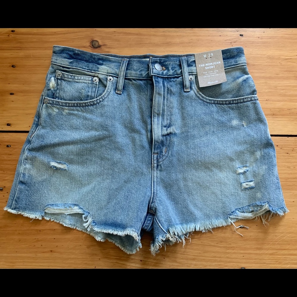 Madewell ‘Mom Jean Shorts’
